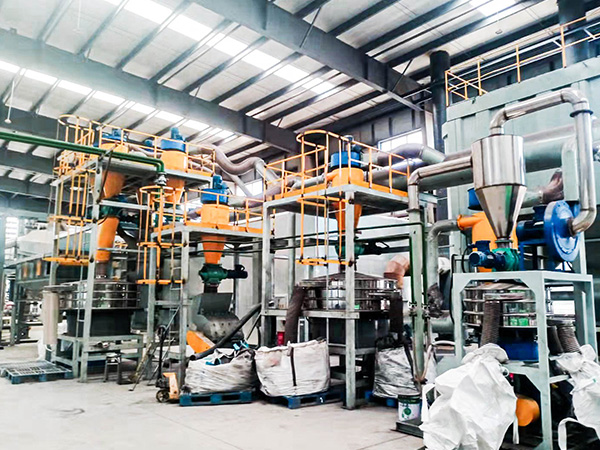 Lithium Battery Recycling and Processing Equipment: Crushing, Screening, Dust Removal, and Purification Process